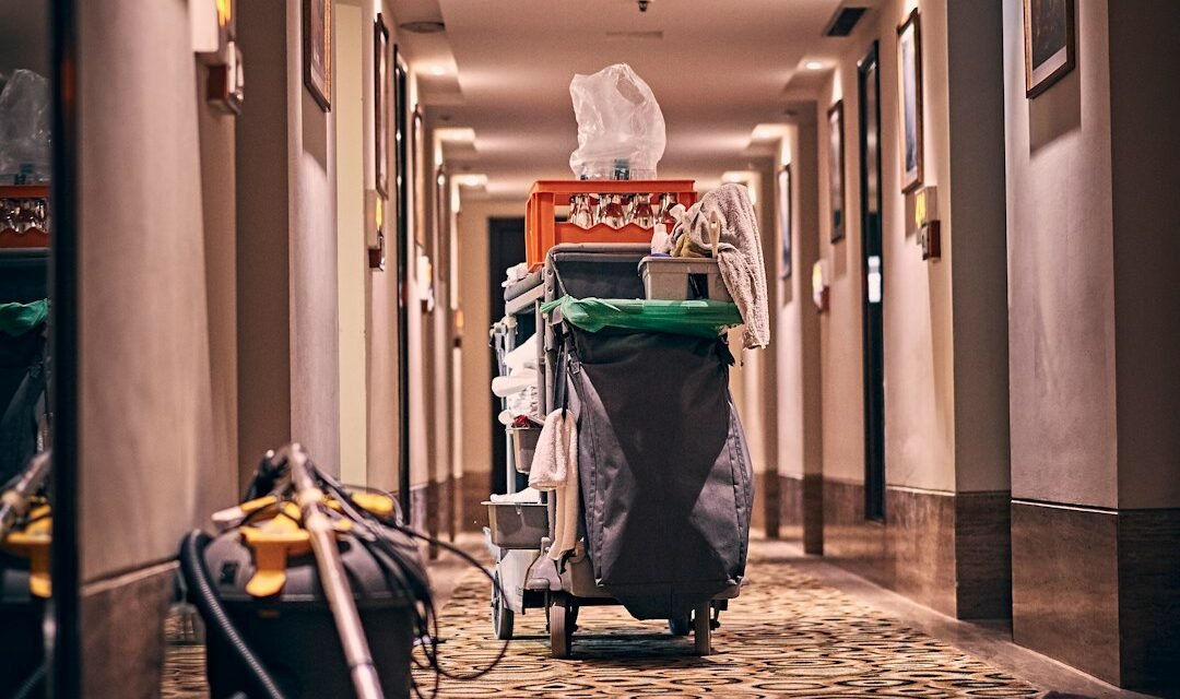 How Do You Build a Continuous Improvement Culture? 2 Housekeeping equipment organized for reliable hotel operations